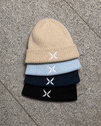 Xen Ribbed Knit Beanie