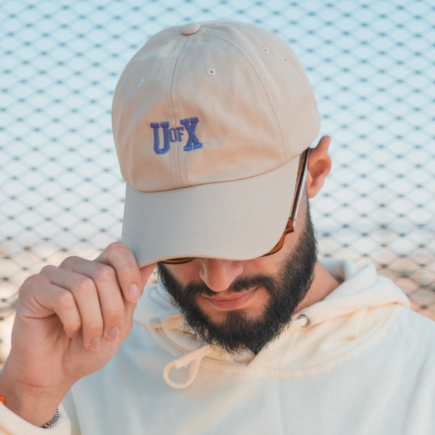 U of X - embroidered hat (stone)