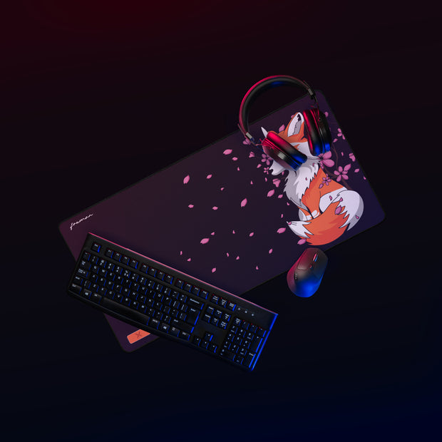 Foxman Fox Blossom Mousepad