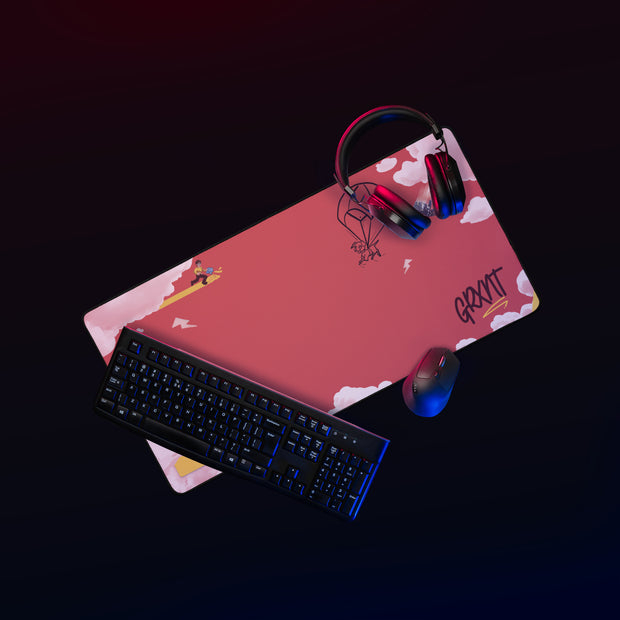 GRXNT Mousepad 32"x16" (Crimson Red)