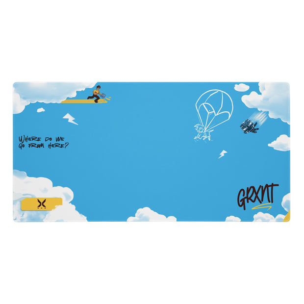 GRXNT Mousepad 36"x18" (Baby Blue)