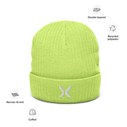 Xen Ribbed Knit Beanie