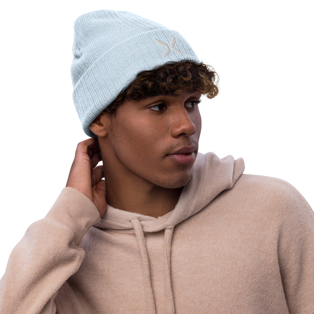 Xen Ribbed Knit Beanie